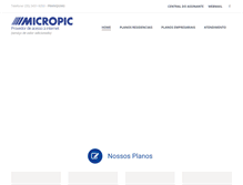 Tablet Screenshot of micropic.com.br